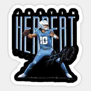 Justin Herbert Los Angenel C Player Sticker